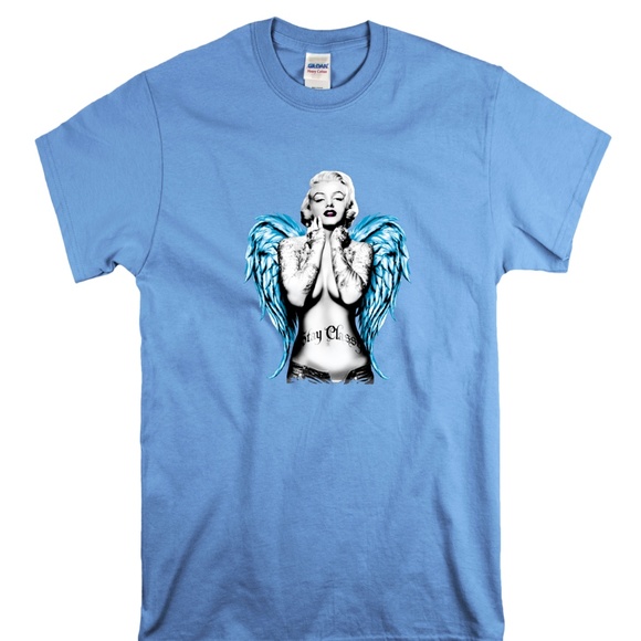 Marilyn Monroe Angel Wings TShirt - Picture 1 of 1